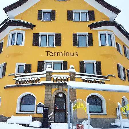 Hotel Terminus Samedan Esterno foto
